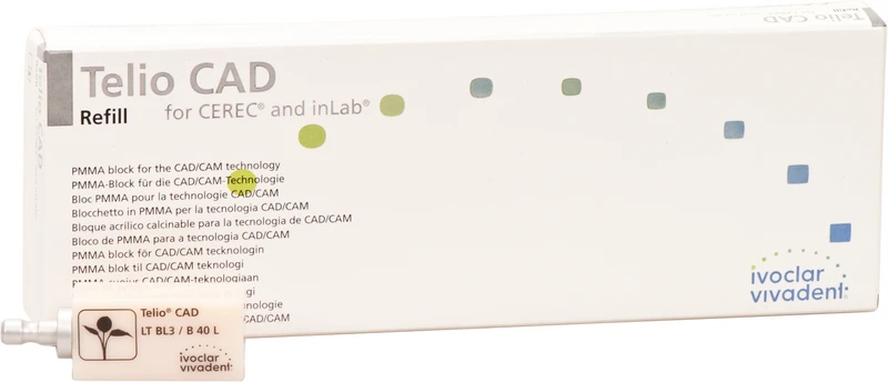Telio® CAD  Packung  9 Stück Gr. B40L, BL3 LT