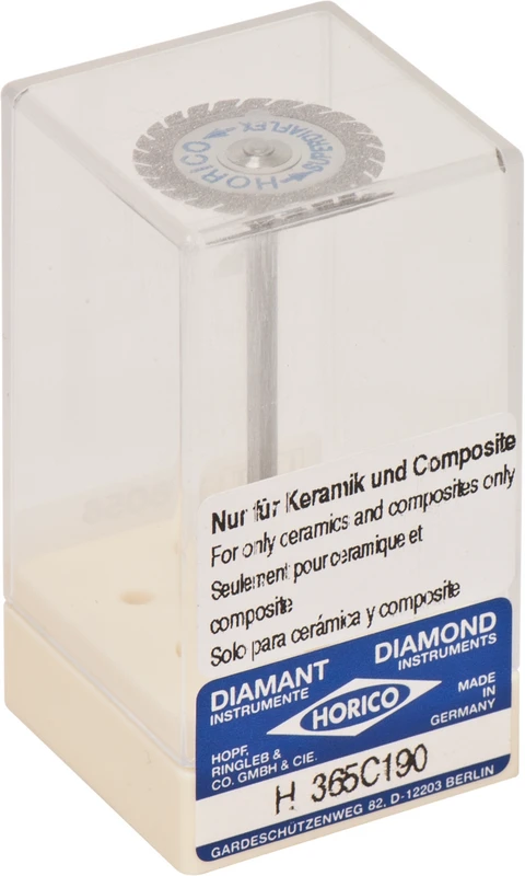 Superdiaflex® 365  Stück  doppelseitig, sehr flexibel, rot fein, HP, Figur 365 C, 0,17 mm, ISO 190