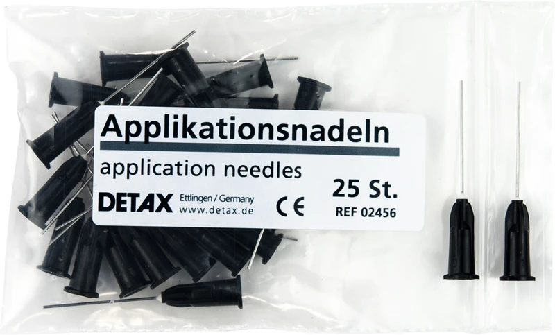 Applikationsnadeln  Packung  25 Stück schwarz