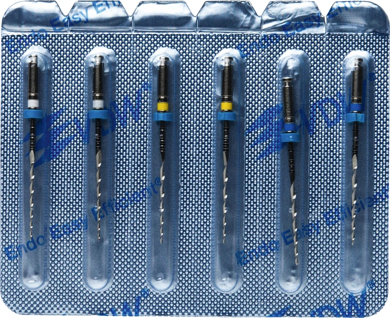 Mtwo®   Sortiment  6 Instrumente 25 mm, Taper.04-07, ISO 045-060