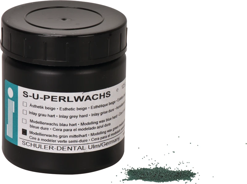 S-U-PERLWACHS  Dose  125 g mittelhart, grün