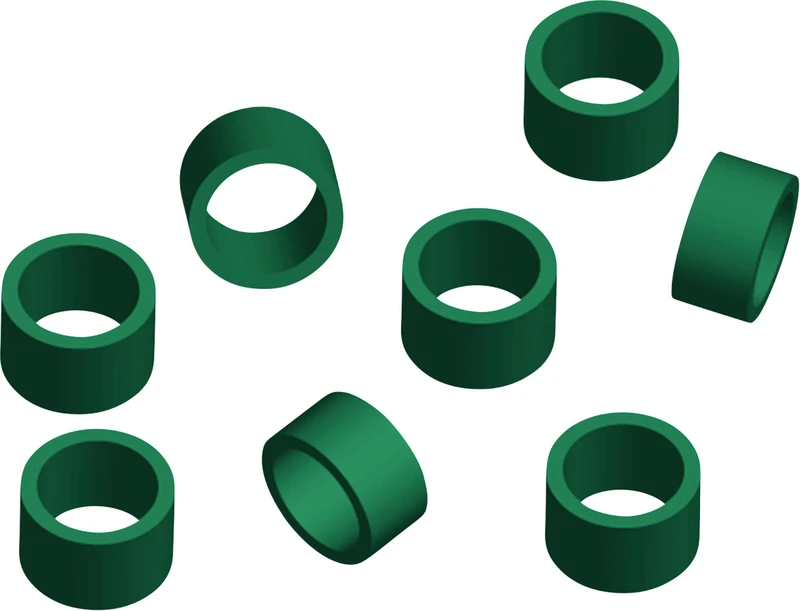 Codierringe  Packung  50 Stück grün