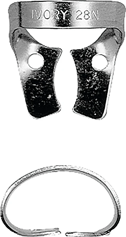 Ivory® Rubber Dam Clamps  Stück  SS 28 N