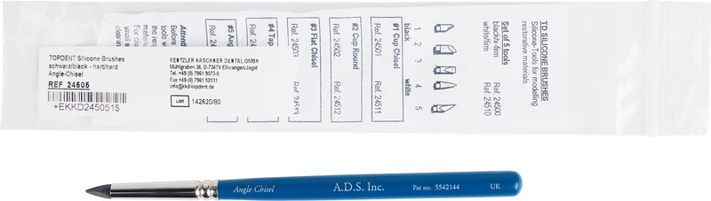 TOPDENT Silicone Brushes  Stück  schwarz, 24505