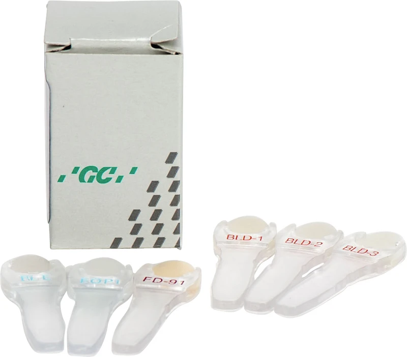 GC Initial Shade Guide  Stück  für AL\ZR\FS