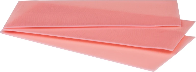 TRIBOS M gingiva  Packung  1 kg Plattenwachs mittelhart