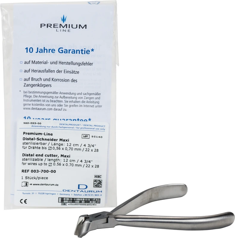 Distalschneider  Stück  003-700-00