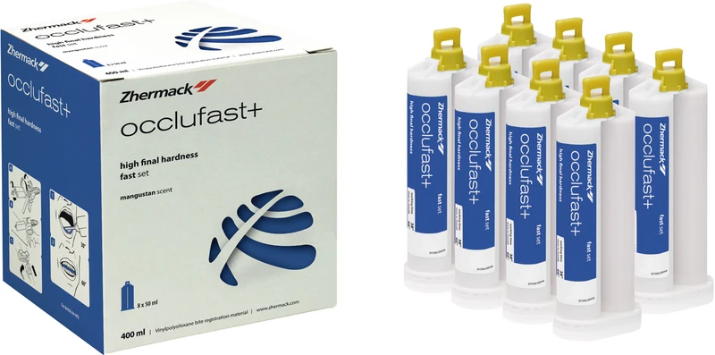 Occlufast+  Großpackung  8 x 50 ml Doppelkartusche