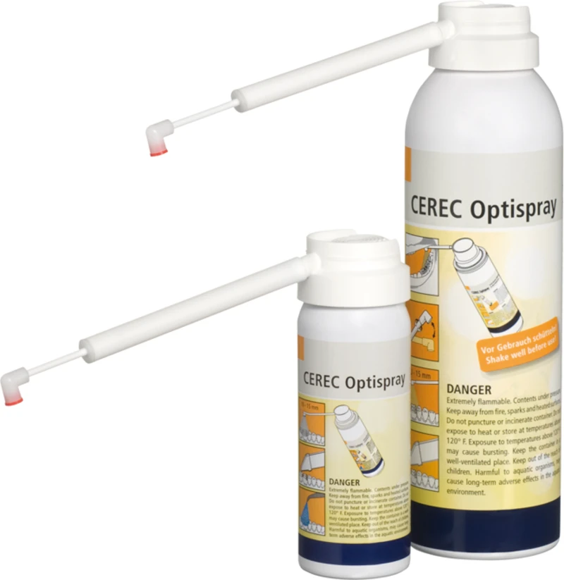 CEREC® Optispray  Packung  50 ml Dose, 1 Spezialdüse, 1 Stabilisationsröhrchen