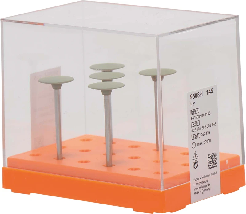 Universalpolierer 9508  Packung  5 Stück grün fein, HP, Figur 303, 2,5 mm, ISO 145