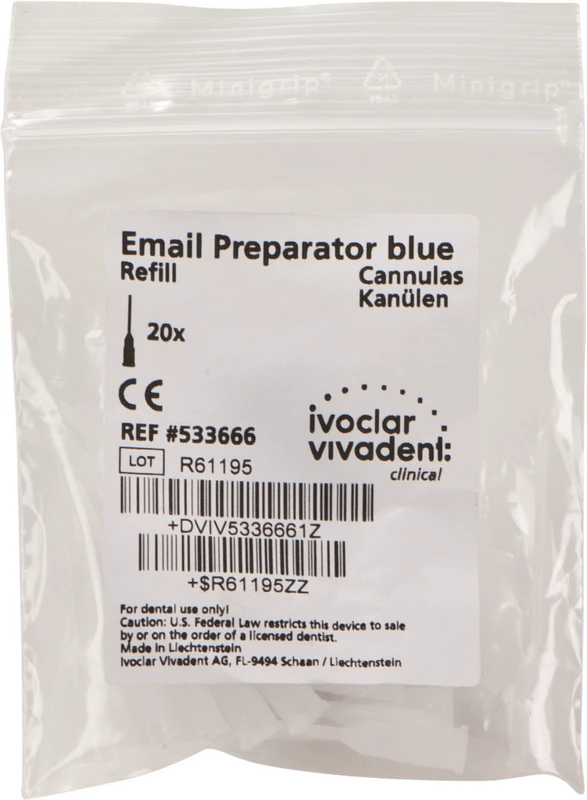 Email Preparator Kanülen  Packung  20 Stück