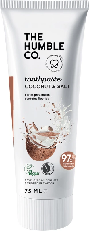 Humble Zahnpasta Erwachsene  Tube  75 ml Coconut und Salt