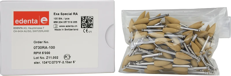 Exa Special  Packung  100 Stück gelb, RA, Figur 057, 14 mm, ISO 055