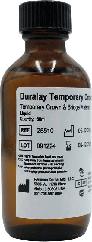 DuraLay Temporary Crown & Bridge   Packung  60 ml Flüssigkeit