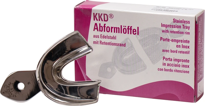 KKD® Abformlöffel Standardabdruck  Stück  UK-4, S, voll