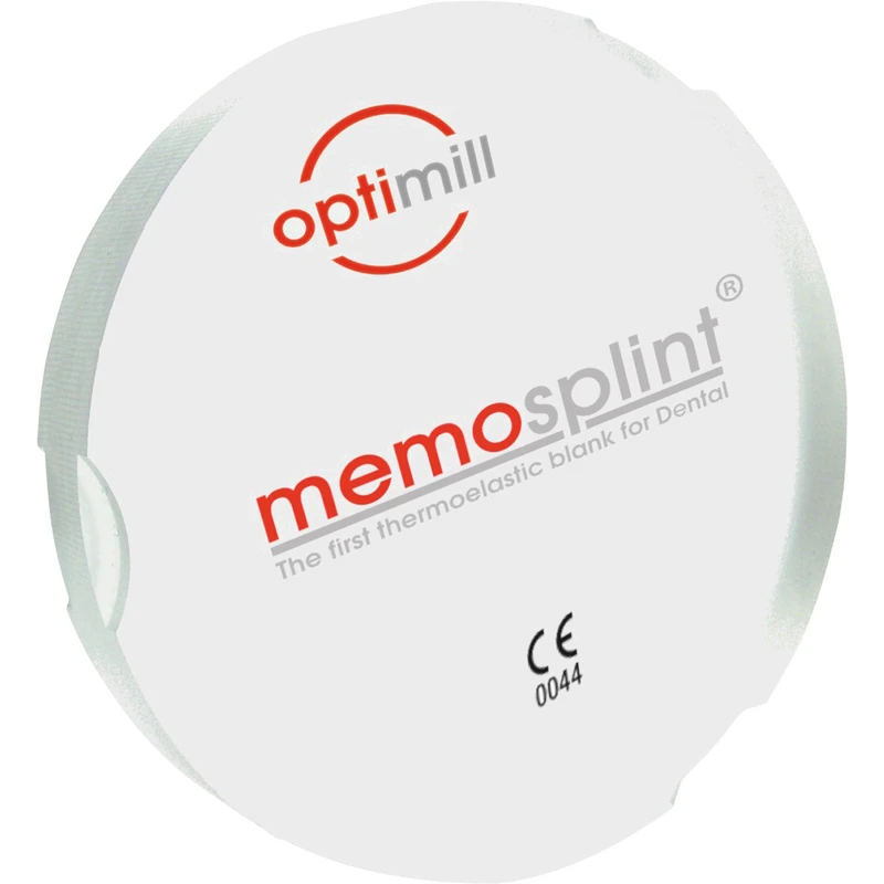 optimill memosplint®   Stück  Ø 98,5 mm, H 20 mm, mit Stufe