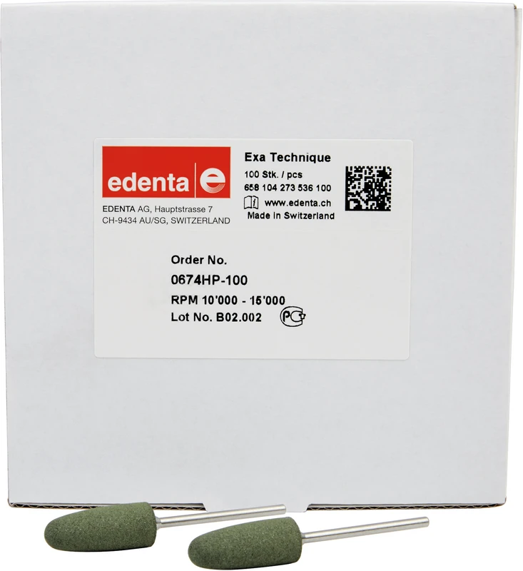 Exa Technique  Packung  100 Stück grün grob, HP, Figur 273, 24,5 mm, ISO 100