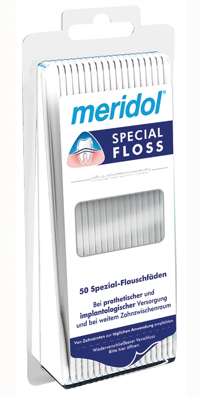 meridol® SPECIAL FLOSS  Packung  50 Stück