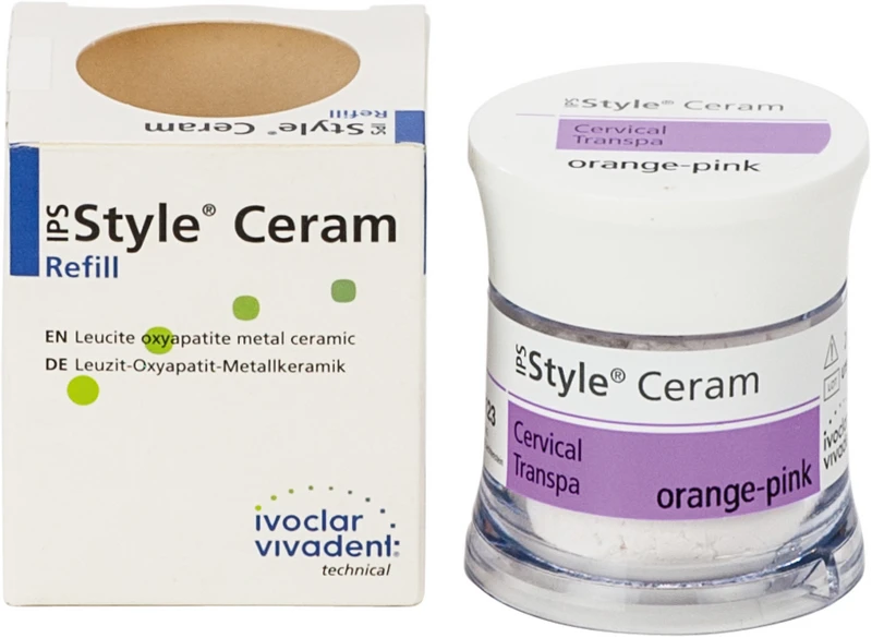 IPS Style® Ceram  Dose  20 g Pulver cervical transparent orange-pink