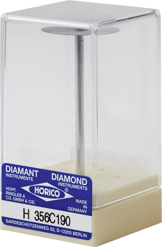 SUPERDIAFLEX® 357  Stück  einseitig, sehr flexibel, rot fein, HP, Figur 357 C, 0,12 mm, ISO 190