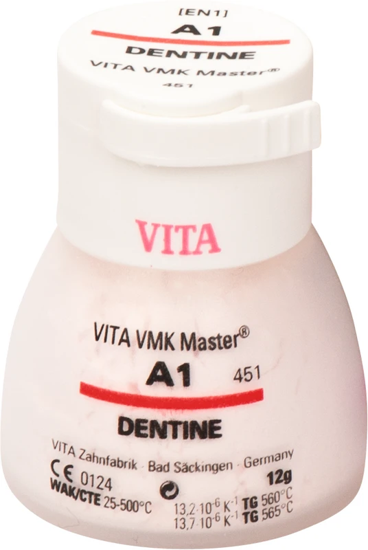 VITA VMK Master® VITA classical A1-D4®  Dose  12 g Pulver dentine A1