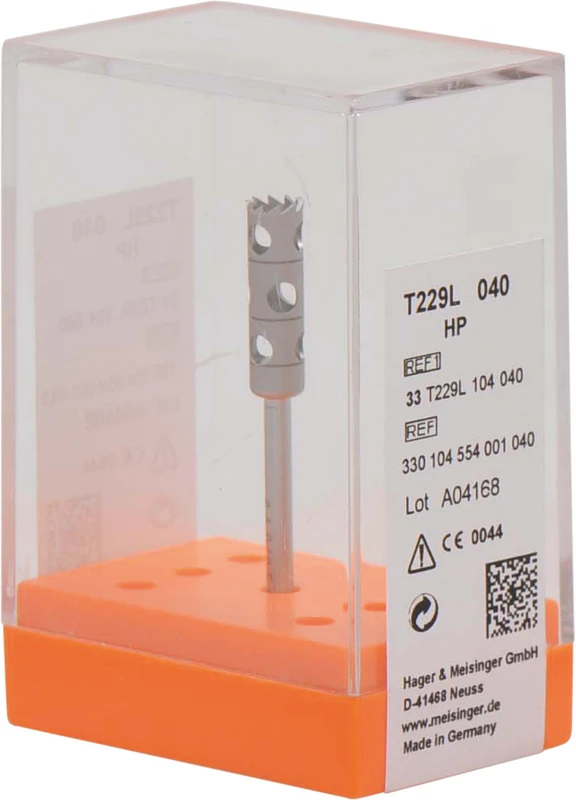 Bone Management  Stück  Instrument Figur T229L , L 14 mm, ISO 040, 104