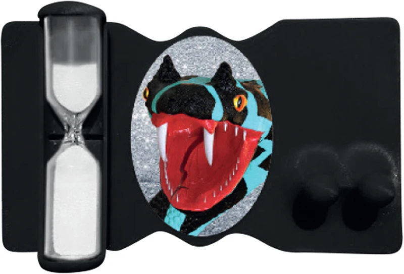 Zahnbürstenhalter mit Uhr  Stück  Black Snake