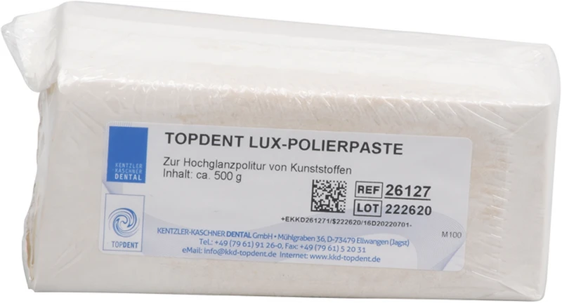 TOPDENT Lux Polierpaste  Stück  ca. 500 g