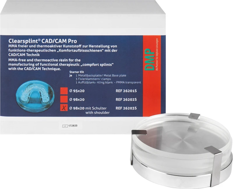 astron® Clearsplint® CAD\CAM Pro  Starter Kit  Pro S