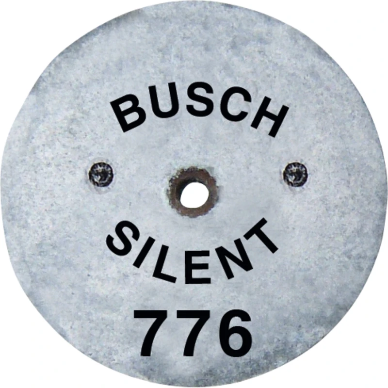 SILENT Schleifräder  Packung  12 Stück unmontiert, fein, Figur 371, Bohrung: 1,8 mm, 2 mm, ISO 220