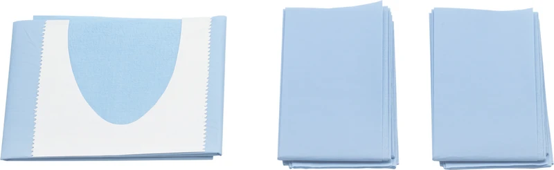 OP-Set Abdecktücher steril  Set  50 x 75 cm, hellblau