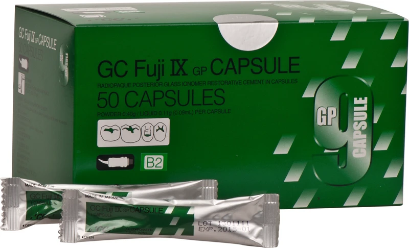 GC Fuji® IX GP  Packung  50 Kapseln B2 normalhärtend