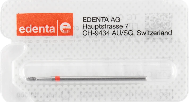 HM-Fräser Schliff 20  Stück  Kreuzverzahnung, rot fein, HP, Figur 277, 4 mm, ISO 023