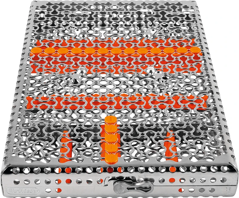 IMS Kassette Signature Chirurgie  Stück  DIN für 18 Instrumente orange