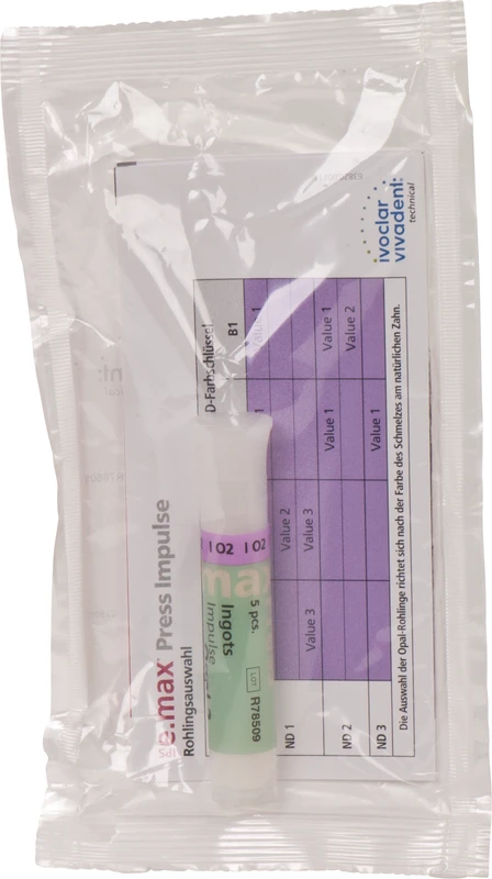 IPS e.max® Press Impulse  Packung  5 Stück Opal 2