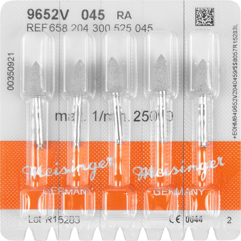 Porzellanpolierer 9652  Packung  5 Stück grau, RA, Figur 300, 12 mm, ISO 045