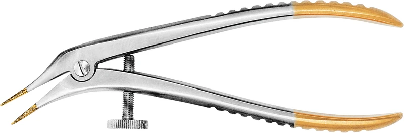 Teleskopkronenzange nach Böhm  Stück  1334DS diamantierte Spitzen, sehr fein