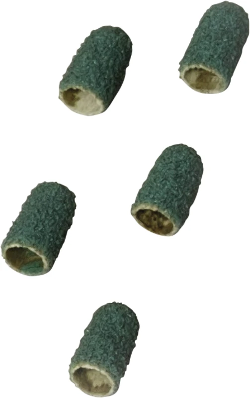 Schleifkappen\Schleifkappenträger  Packung  5 Kappen grob, Ø 7 mm