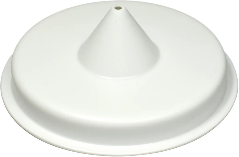 Sockelplatten mit Gusstrichter  Stück  Sockelplatte mit Gusstrichter Größe 6, rund