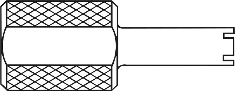 Dalbo®-Rotex®   Stück  Steckschlüssel nach Dr. Dalla Bona, Größe 1-2
