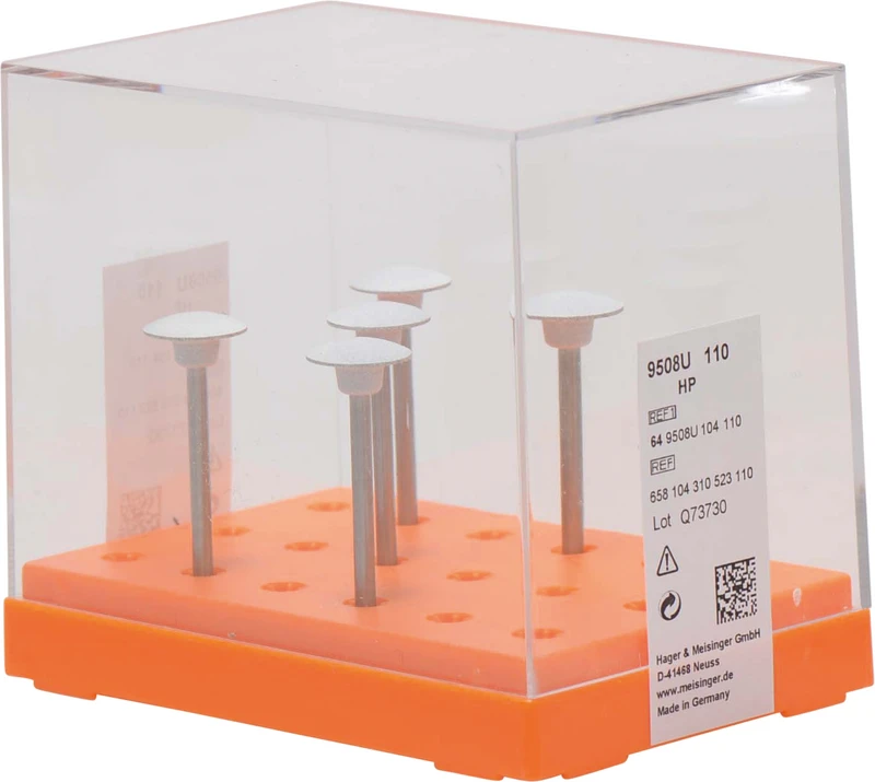 Universalpolierer 9508U  Packung  5 Stück weiß, HP, Figur 310, 2,5 mm, ISO 110