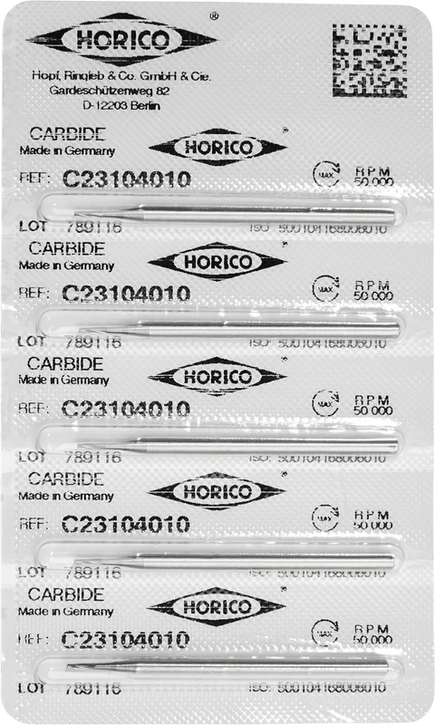 HM-Bohrer C23  Packung  5 Stück HP, Figur 168, ISO 010