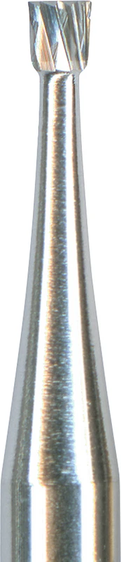 HM Finierer TC30  Packung  5 Stück Kreuzverzahnung, HP, Figur 010 umgekehrter Kegel, 1,2 mm, ISO 012