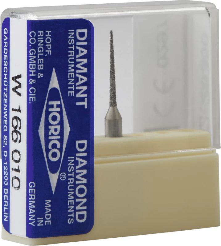 Diamantschleifer 166  Stück  RA, Figur 166, 10 mm, ISO 010