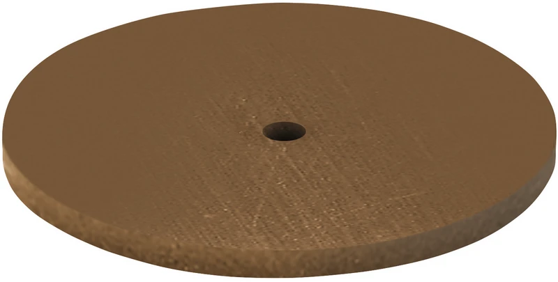 EVEFLEX  Packung  100 Stück unmontiert, braun mittel, Figur Scheibe, 26 x 1,2 mm