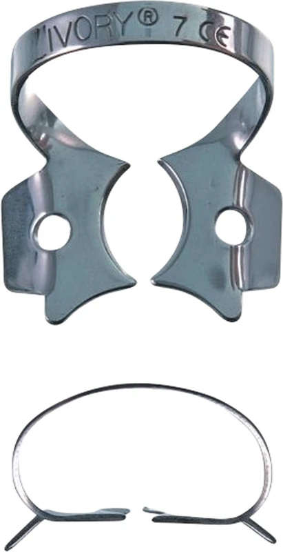 Ivory® Klammer   Stück  Form 7, Standardklammer für untere Molaren