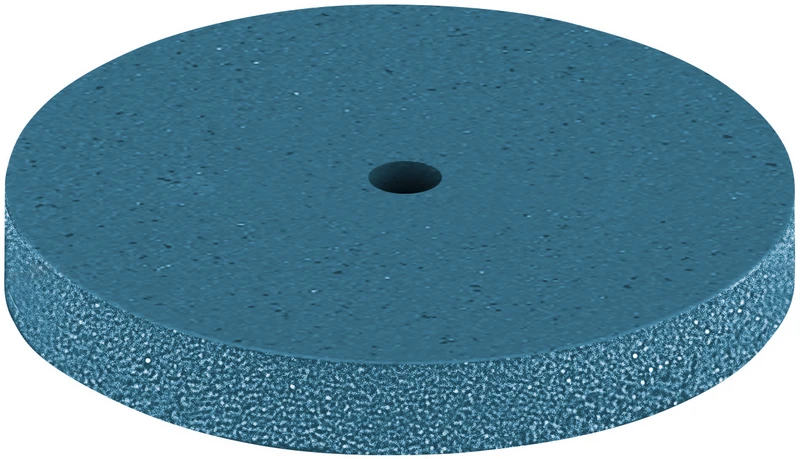 EVEFLEX  Packung  10 Stück unmontiert, blau sehr grob, Figur Rad, 22 x 3 mm