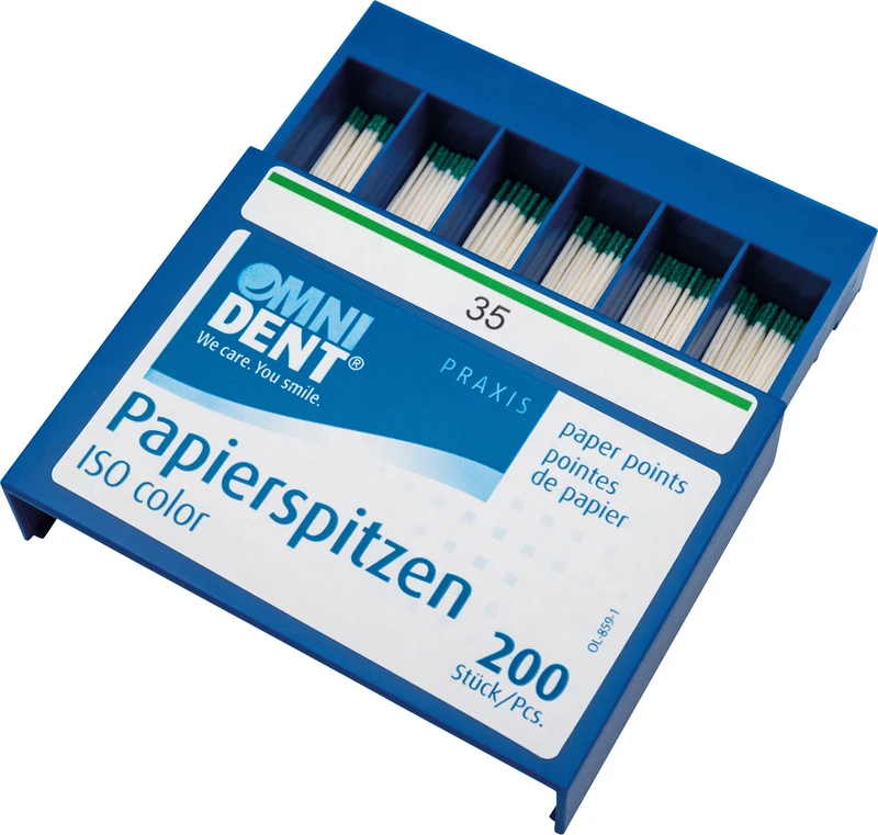 Papierspitzen  Packung  200 Stück ISO 035