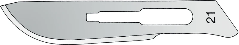 Klingen steril  Packung  100 Stück Figur 21