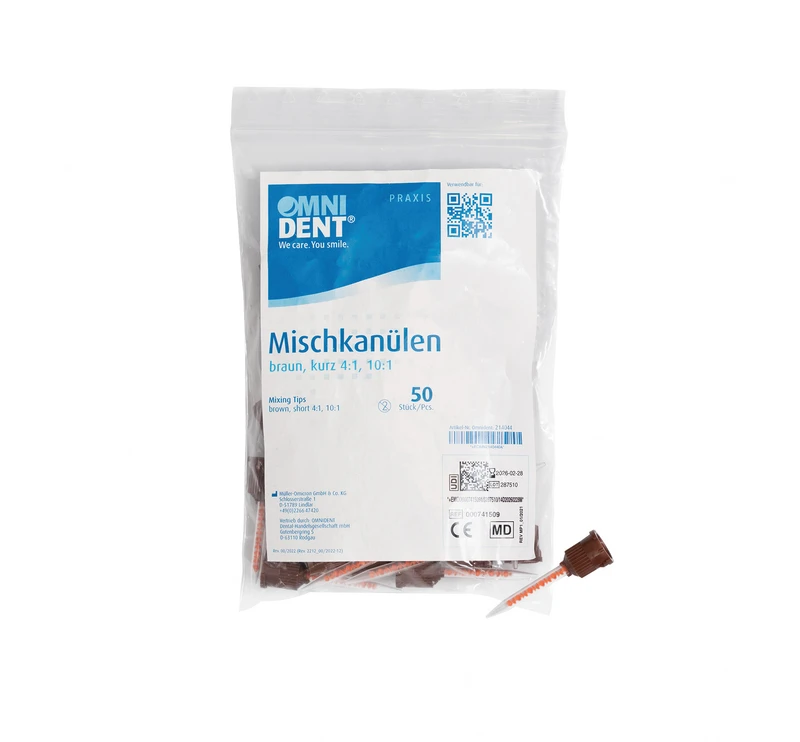 Omni Mixingtips braun 4:1\10:1  Beutel  50 Stück braun 4:1 \ 10:1